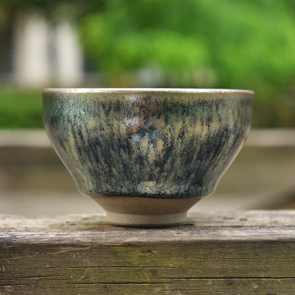 Blue Glaze Jianzhan Tea Bowl-ToShay.org