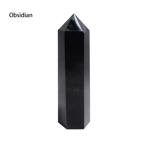 Mixed Crystal Obelisk Wand-ToShay.org