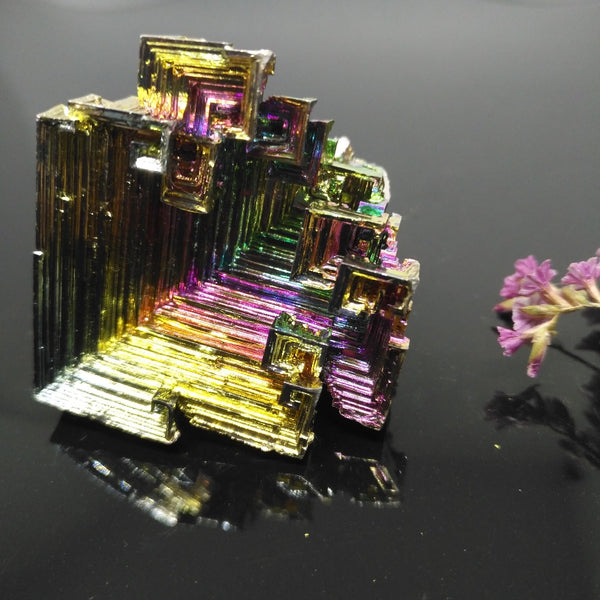 Gold Bismuth Crystal Cluster-ToShay.org