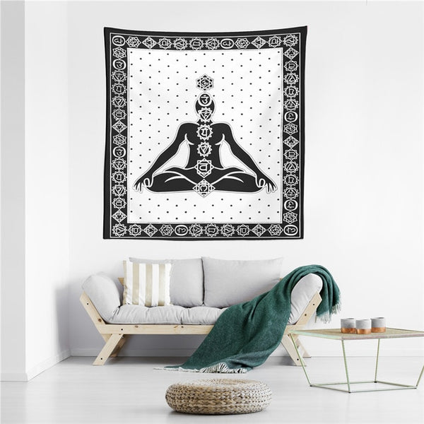 Chakra Tapestry Wall Hanging-ToShay.org