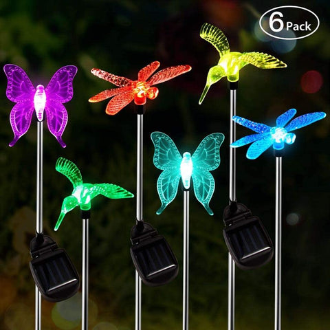 Solar Butterflies Garden Lights-ToShay.org