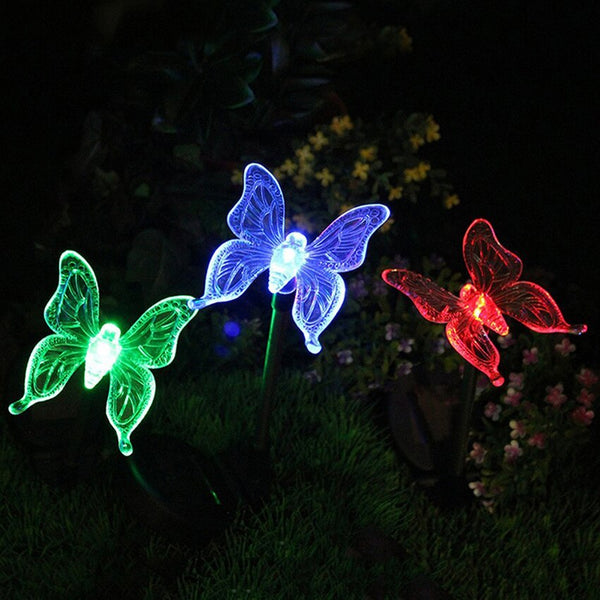 Garden Solar Butterfly Lights-ToShay.org