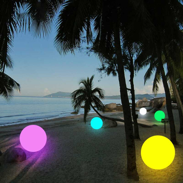 Floating Garden Ball Lights-ToShay.org