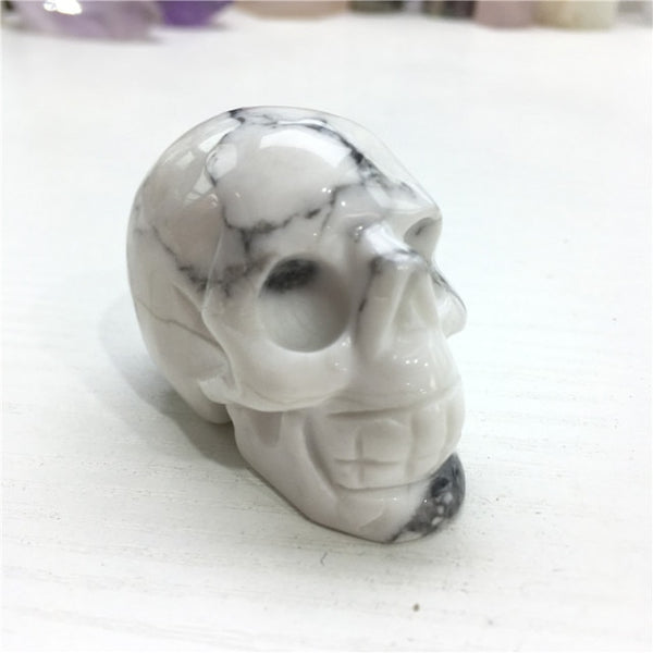Mixed Crystal Gemstone Skulls-ToShay.org