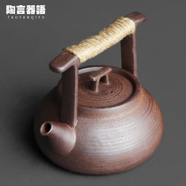 Stoneware Kungfu Teapot-ToShay.org