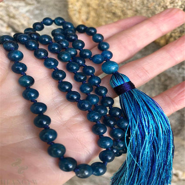 Blue Apatite Prayer Beads-ToShay.org