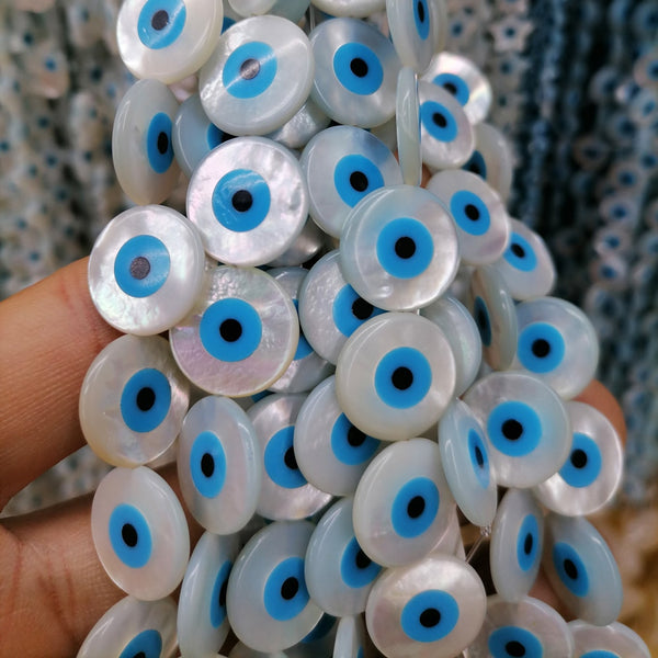 Evil Eye Shell Beads-ToShay.org