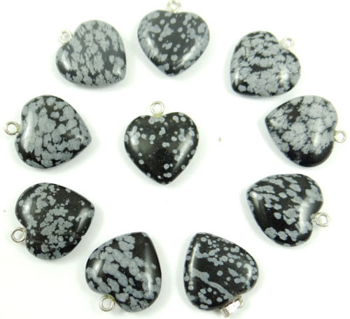 Mixed Crystal Gemstone Hearts-ToShay.org