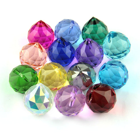 Crystal Faceted Balls-ToShay.org