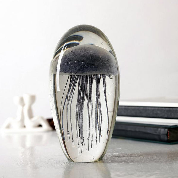 Glass Jellyfish Paperweights-ToShay.org