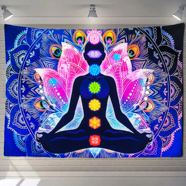 Chakra Meditation Chakra Tapestry-ToShay.org