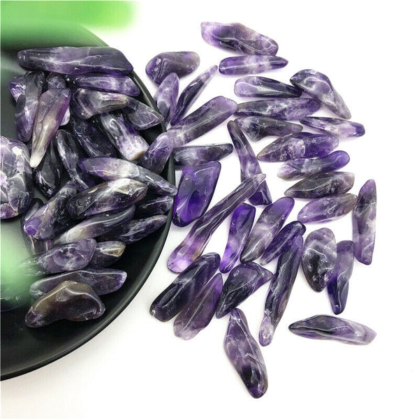 Purple Amethyst Crystal Chips-ToShay.org