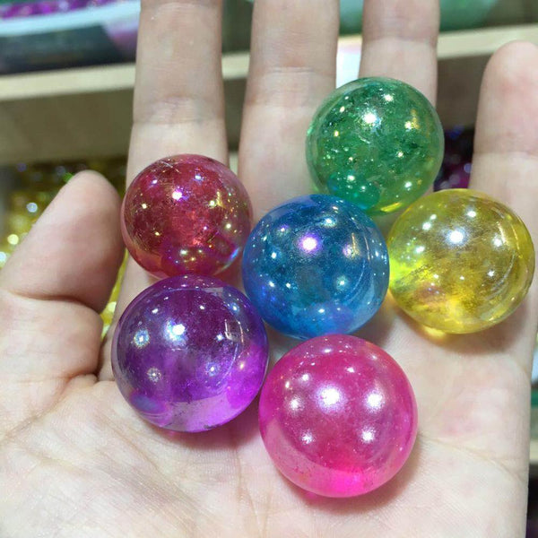 Rainbow Aura Crystal Ball-ToShay.org