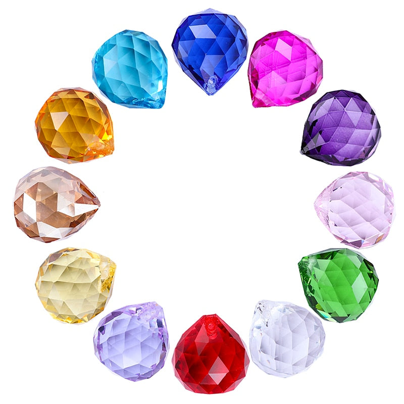 Crystal Faceted Balls-ToShay.org