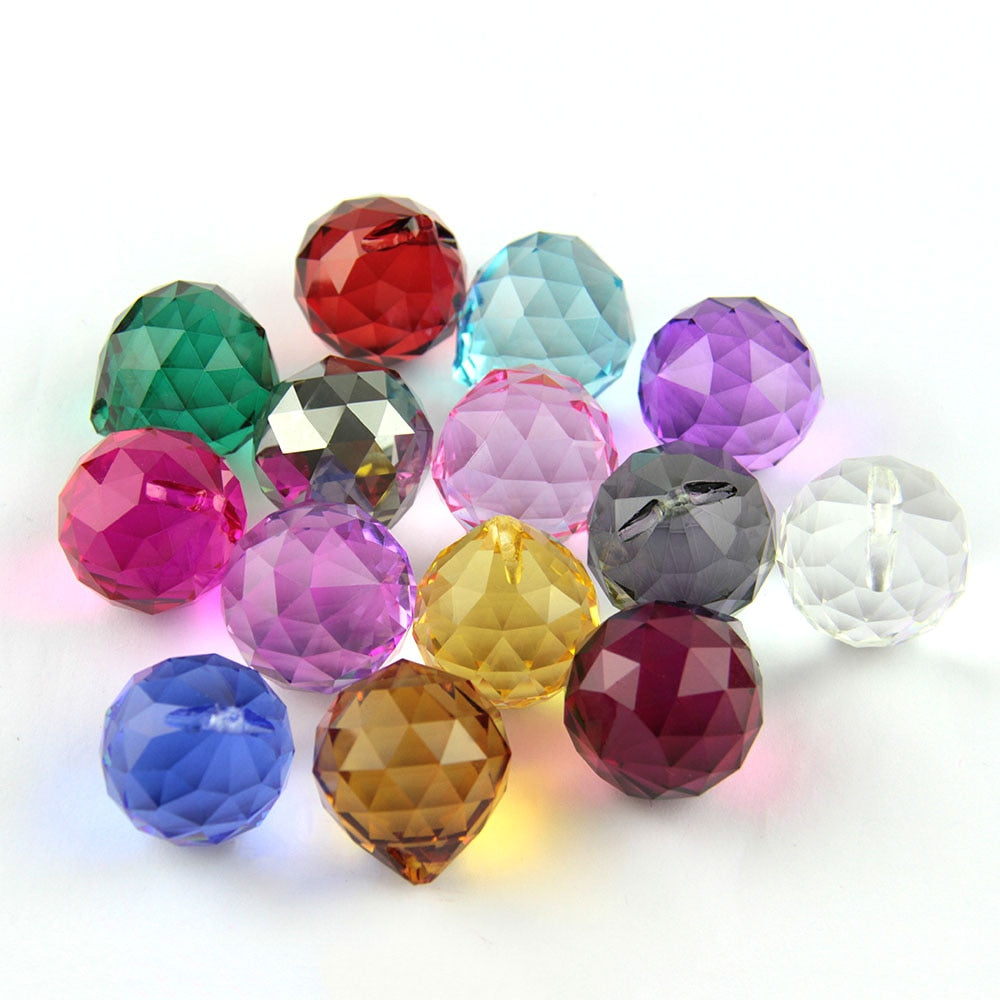 Crystal Faceted Balls-ToShay.org