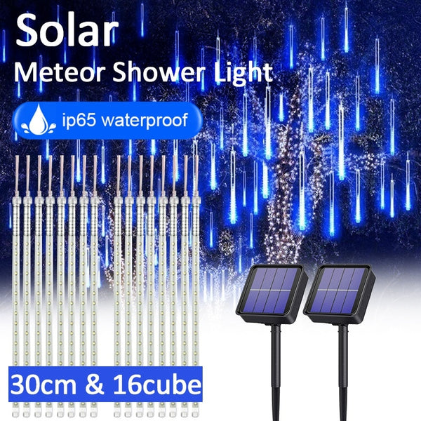 Solar Meteor Shower Rain Lights-ToShay.org