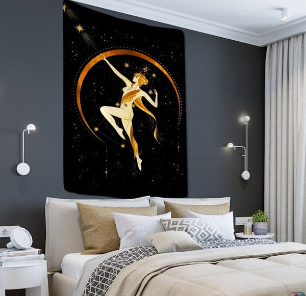 Moon Tapestry Wall Hanging-ToShay.org