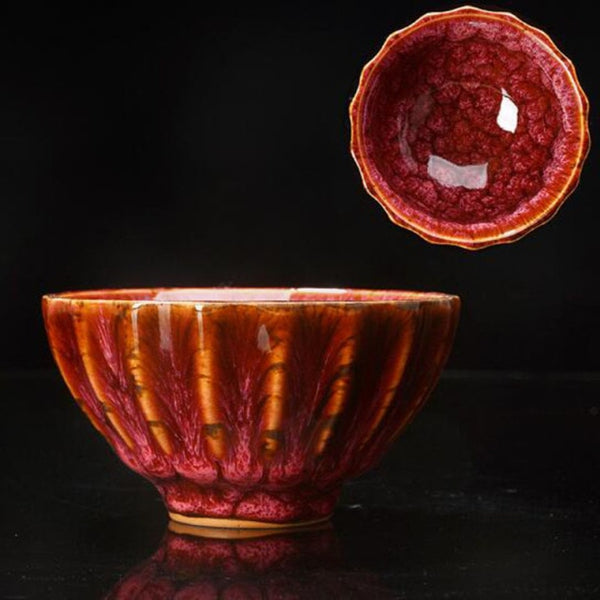 Glazed Porcelain Teacup-ToShay.org