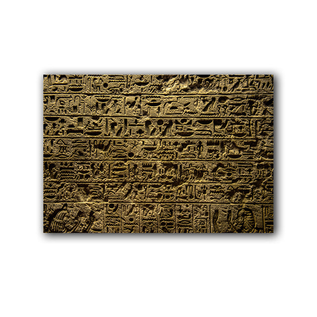 Egyptian Hieroglyphs Posters-ToShay.org