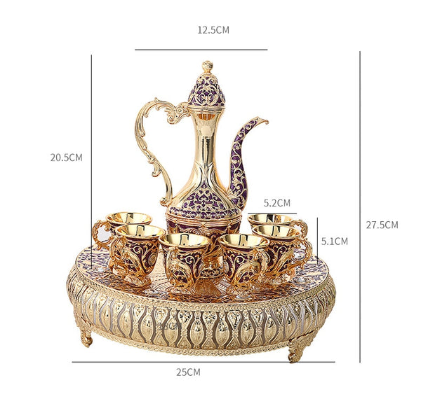 Gold Coffee Sets-ToShay.org
