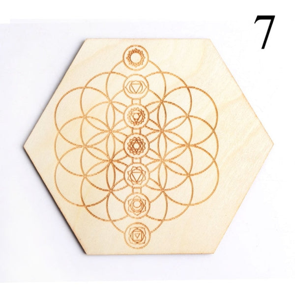 Wood Chakra Boards-ToShay.org