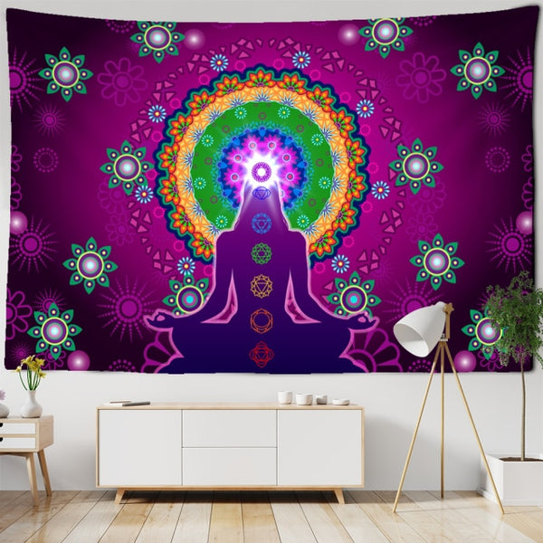Chakra Tapestry Wall Hanging-ToShay.org