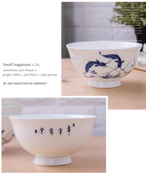 Blue White Porcelain Bowl-ToShay.org