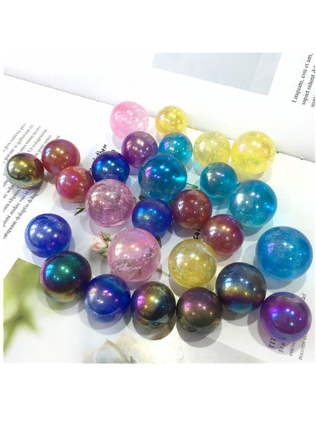 Rainbow Aura Crystal Balls-ToShay.org
