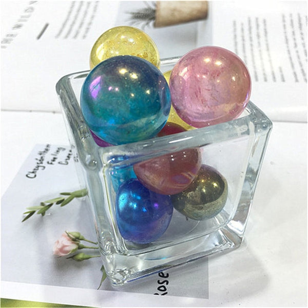 Rainbow Aura Crystal Balls-ToShay.org