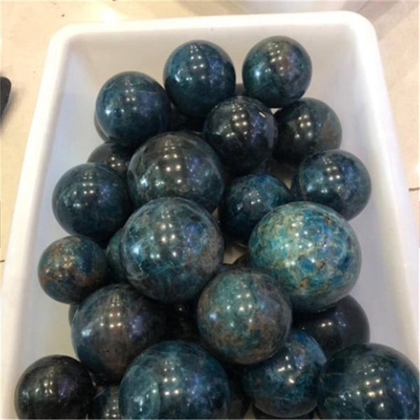 Blue Apatite Crystal Ball-ToShay.org