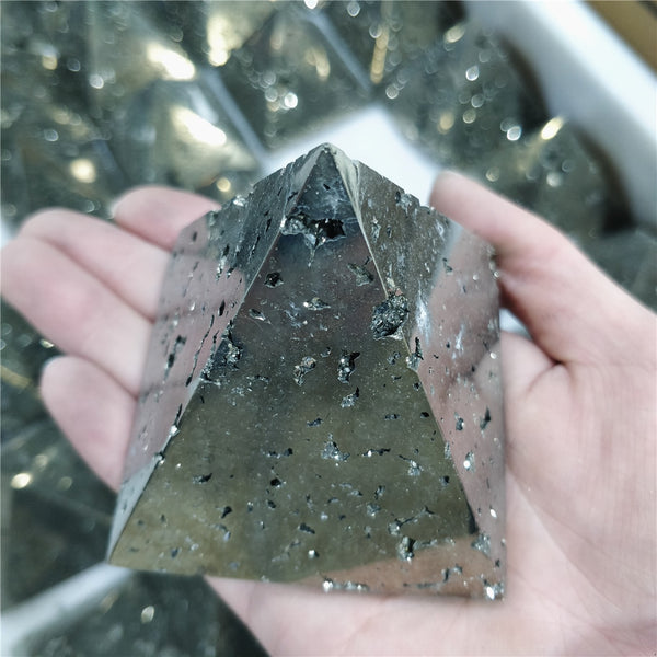 Silver Pyrite Pyramid-ToShay.org