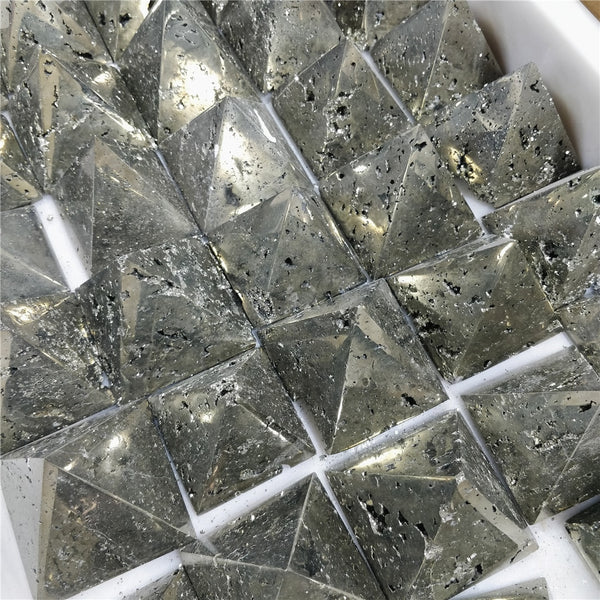 Silver Pyrite Pyramid-ToShay.org