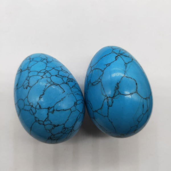Blue Turquoise Stone Egg-ToShay.org