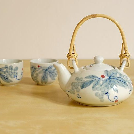 Blue White Ceramic Tea Sets-ToShay.org