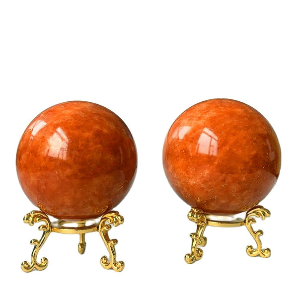 Orange Sunstone Crystal Ball-ToShay.org