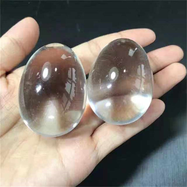 Clear Quartz Crystal Egg-ToShay.org