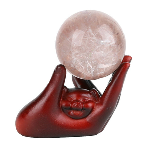 Pig Hand Crystal Ball Stand-ToShay.org