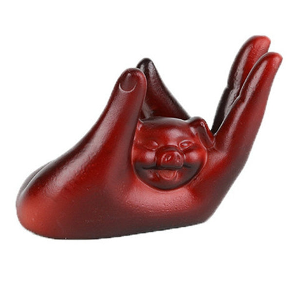 Pig Hand Crystal Ball Stand-ToShay.org