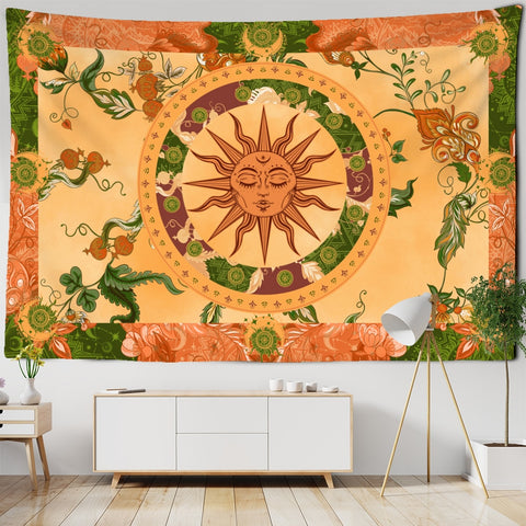 Sun Tapestry Wall Hanging-ToShay.org