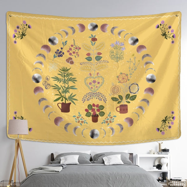 Moon Phase Tapestry-ToShay.org