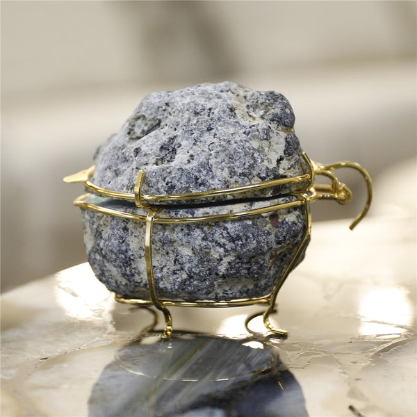 Grey Agate Geode Jewellery Box-ToShay.org