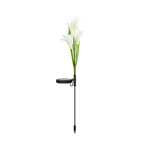 Solar Lily Flower Garden Lights-ToShay.org