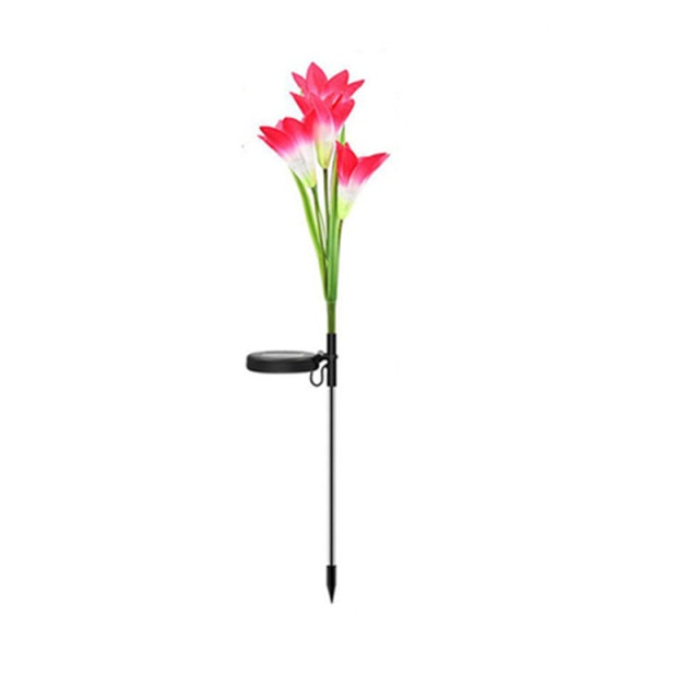 Solar Lily Flower Garden Lights-ToShay.org