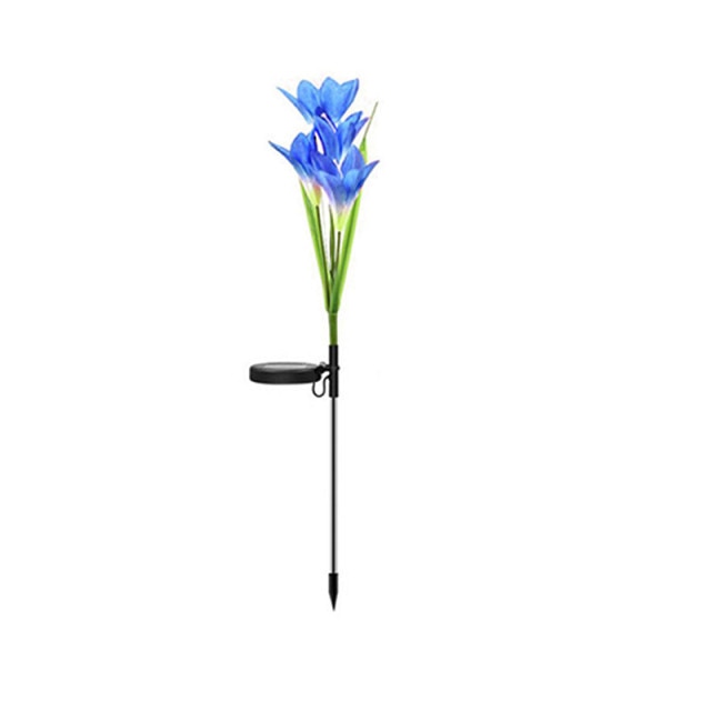 Solar Lily Flower Garden Lights-ToShay.org