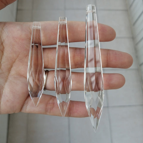 Clear Crystal Icicle Pendant-ToShay.org