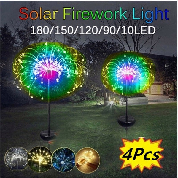 Solar Fireworks Garden Lights-ToShay.org