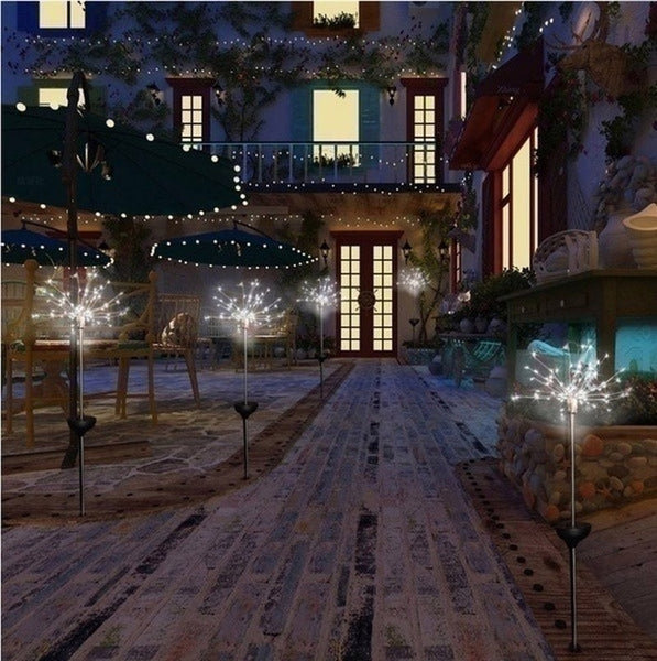 Solar Fireworks Garden Lights-ToShay.org