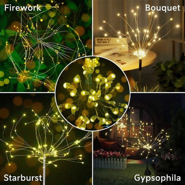 Solar Fireworks Garden Lights-ToShay.org