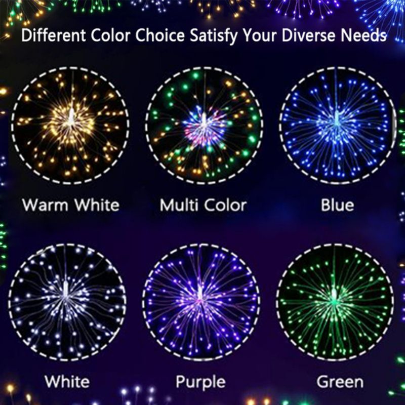 Solar Fireworks Garden Lights-ToShay.org