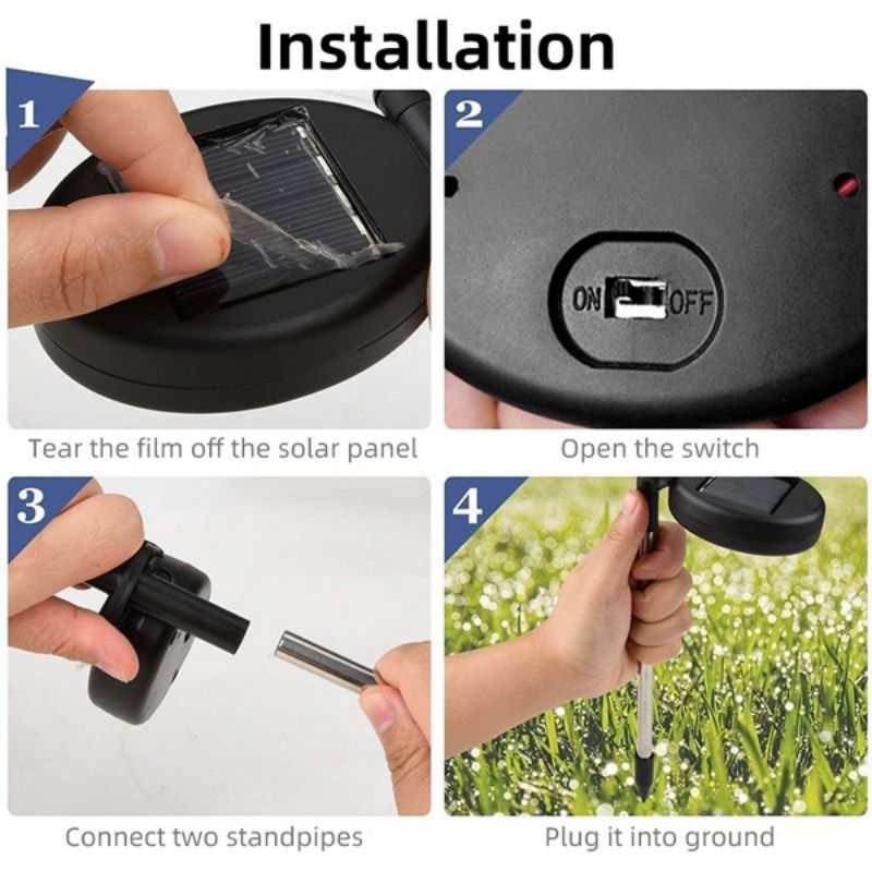 Solar Fireworks Garden Lights-ToShay.org